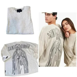 Spirit Jersey NWT Unisex Saint and Sinner Knit Sweater by Size Medium